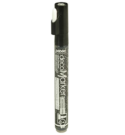 Marqueur Peinture Acrylique 4MM Noir Précieux - PEBEO