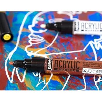 Marqueur Peinture DecoMarker 1.2MM Bleu Caraibie - PEBEO