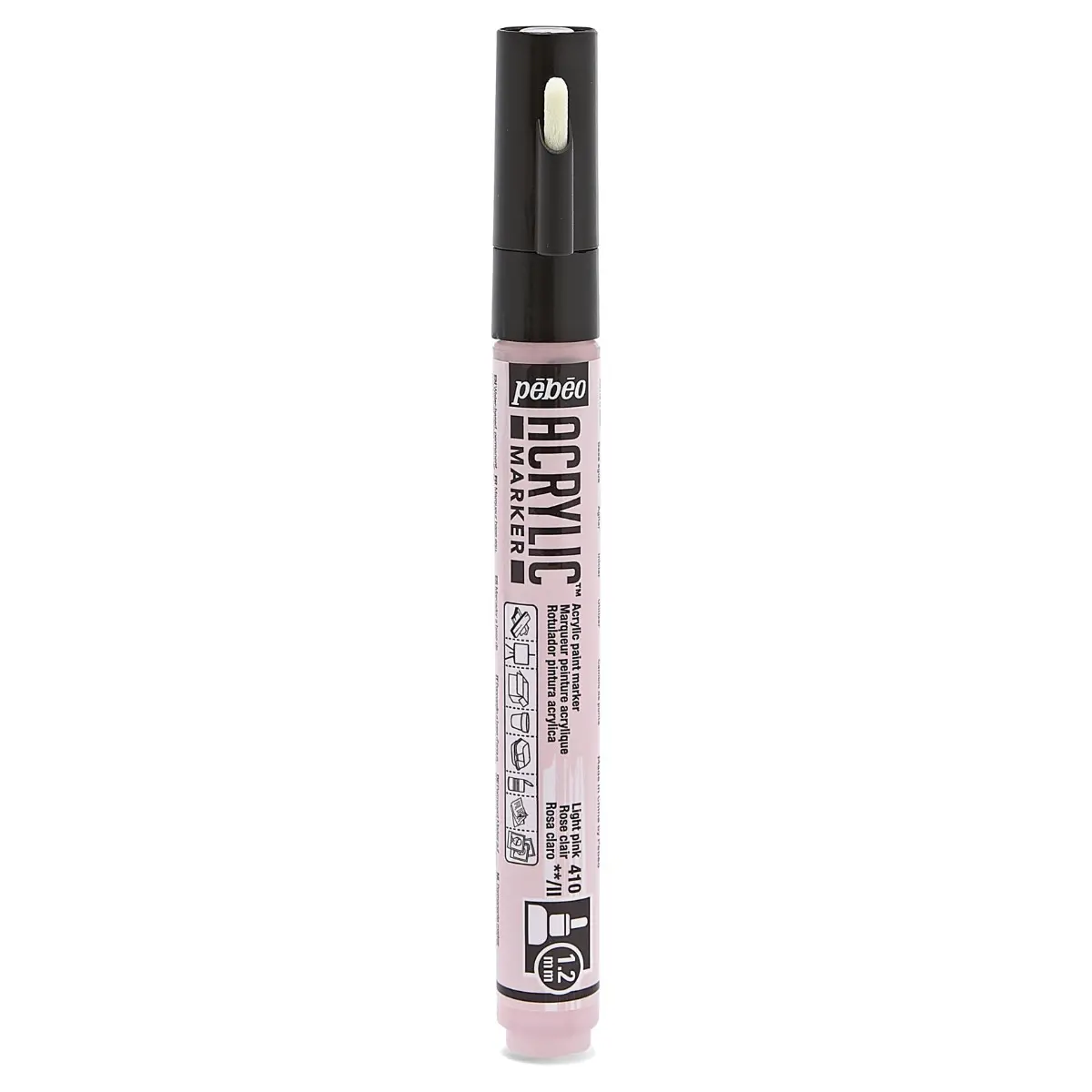 Marqueur Peinture DecoMarker 1.2MM Rose Clair - Pébéo