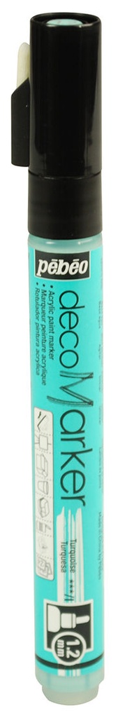 Marqueur Peinture DecoMarker 1.2MM Turquoise - Pébéo