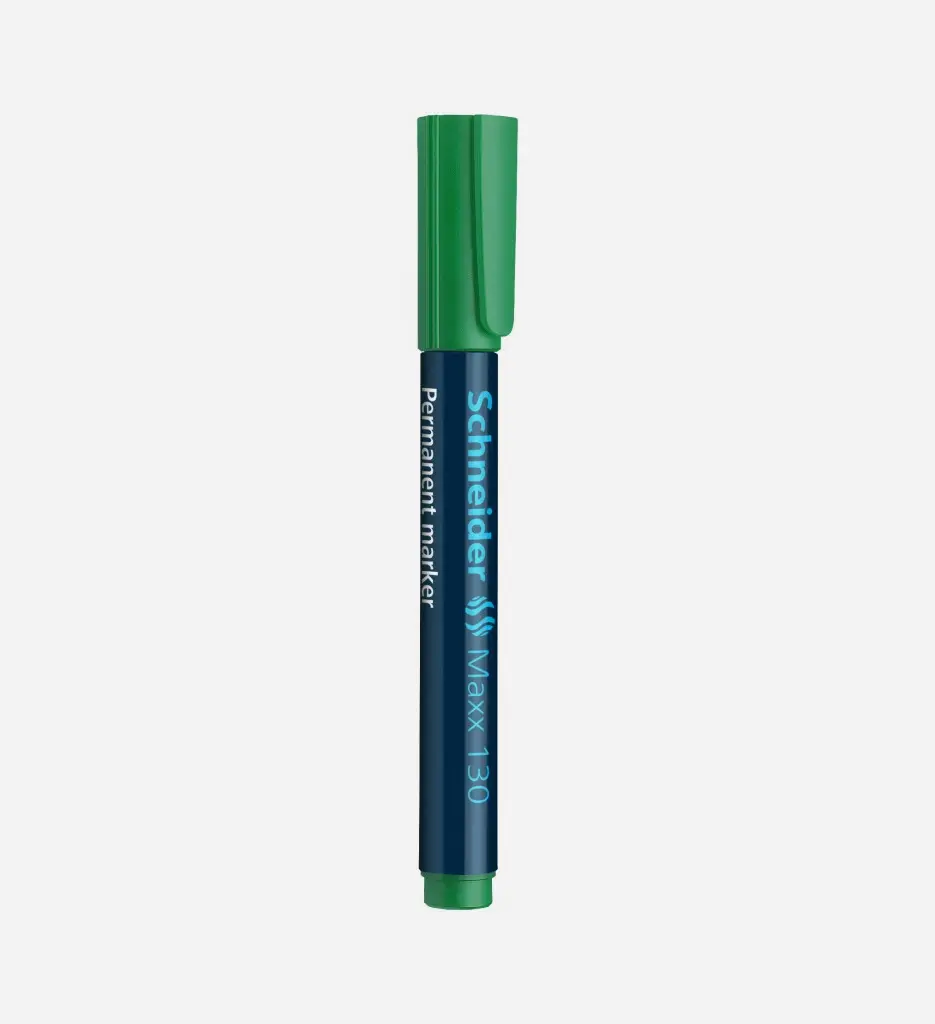 Marqueur Permanant 130 Vert - SCHNEIDER