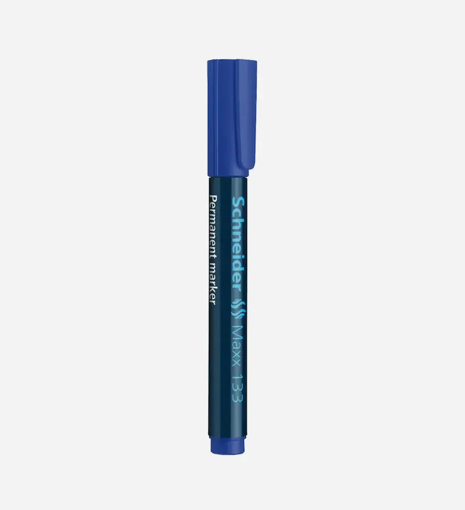 Marqueur Permanant 133 Bleu - SCHNEIDER