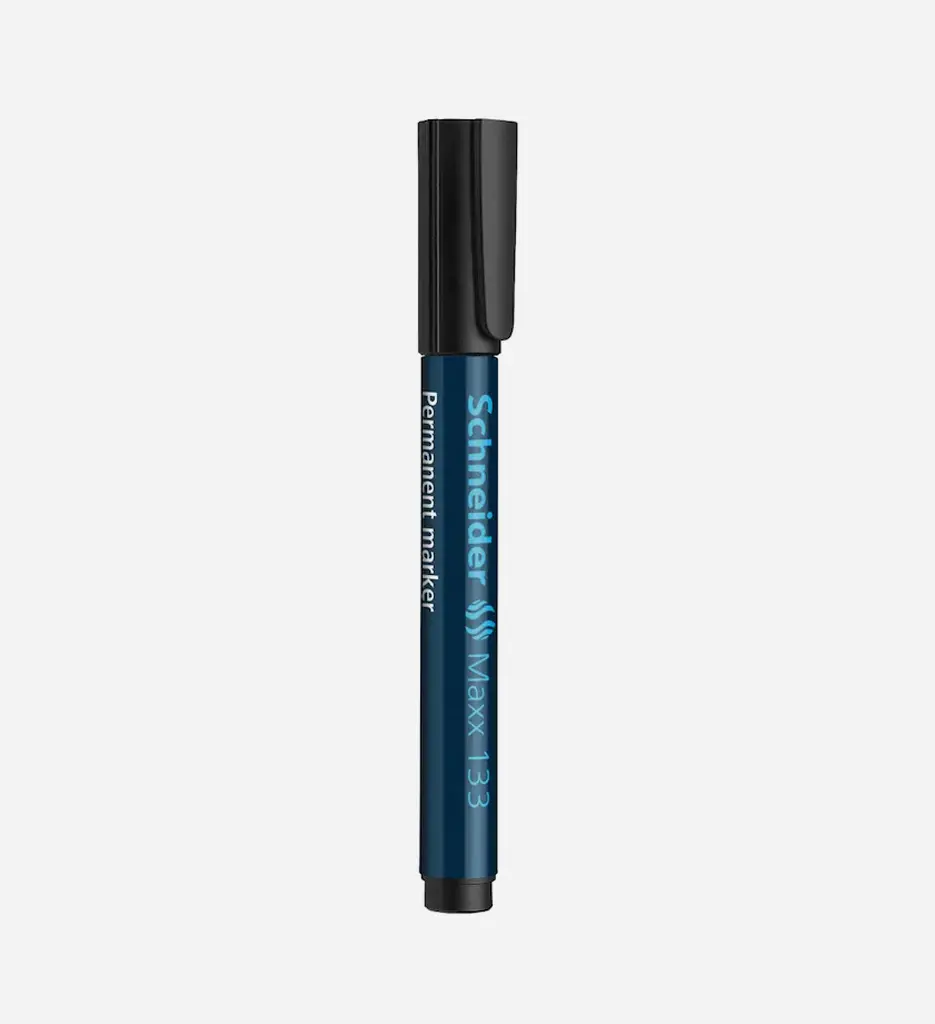 Marqueur Permanant 133 Noir - SCHNEIDER