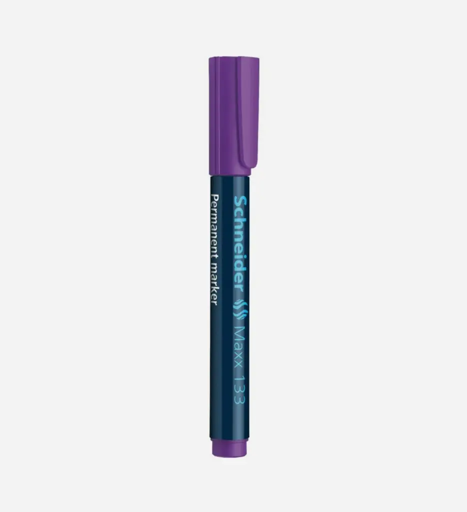 Marqueur Permanant 133 Violet - SCHNEIDER