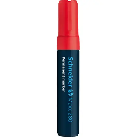 Marqueur Permanant Maxx 280 Rouge - SCHNEIDER