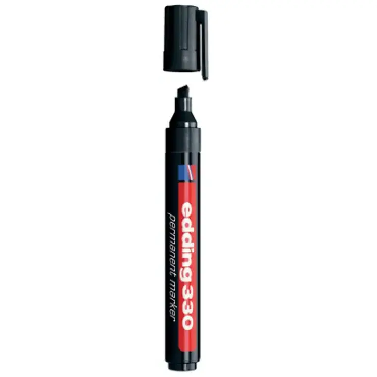 Marqueur Permanent Noir - EDDING