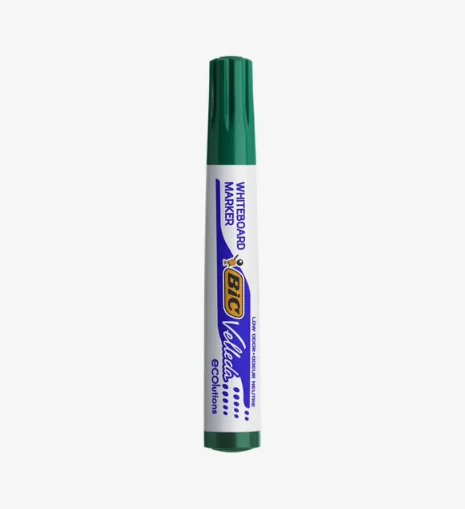 Marqueur Tableau Effaçable 1701 Vert - Bic