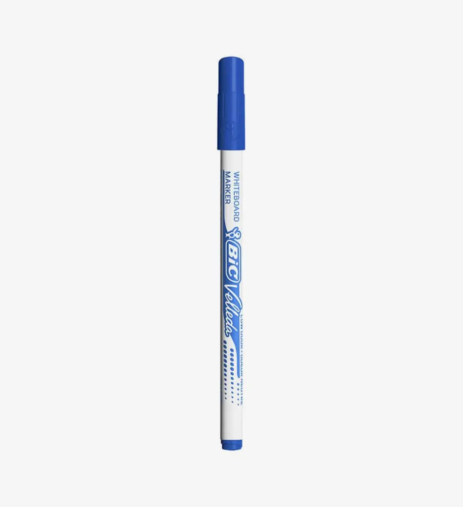 Marqueur Effaçable Pointe fine Bleu Velleda - Bic