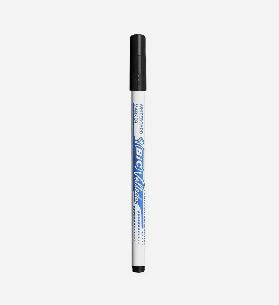 Marqueur Effaçable Pointe fine Noir Velleda - Bic 
