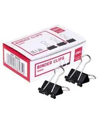 Paquet De 12 Pince à Clips 19mm - Deli