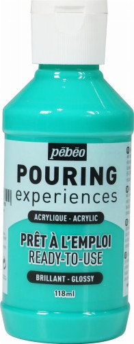 Peinture Acrylique Pouring 118ML Vert D'eau - PEBEO