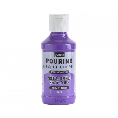 Peinture Acrylique Pouring 118ML Violet Clair- PEBEO