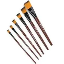 Pochette de 6 Pinceaux Plats - YINGHUA 