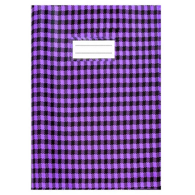 Protège-cahier en PVC VICHY - Purple- 17x22cm - Violet