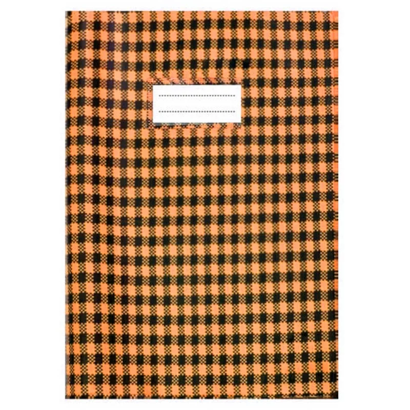 Protège-cahier en PVC VICHY 17x22cm - Orange