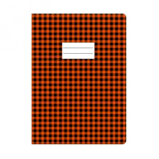 Protège-cahier en PVC VICHY A4 - Orange