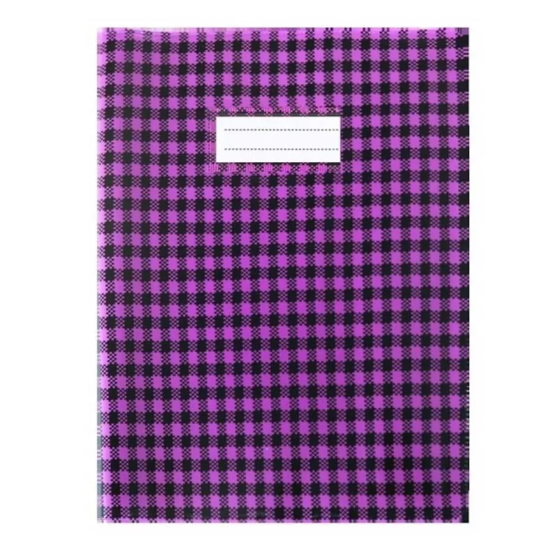 Protège-cahier en PVC VICHY A4 - Violet