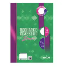 Recharge Dessin 50F Blanc A4 90Gr - YAMAMA