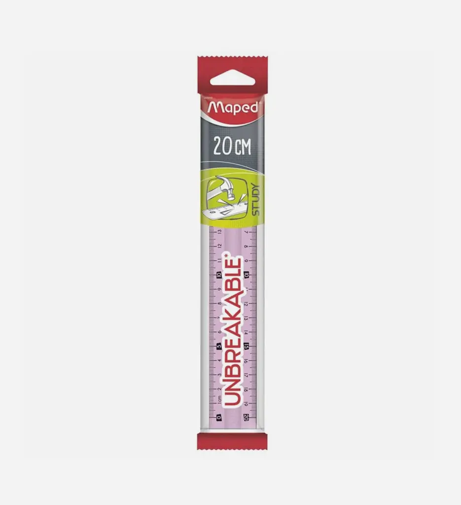 Règle 20Cm Study Incassable - Maped