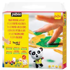 Set de Peinture Gouache Tacticolor Super de 6 Pots de 80ML - Pébéo 
