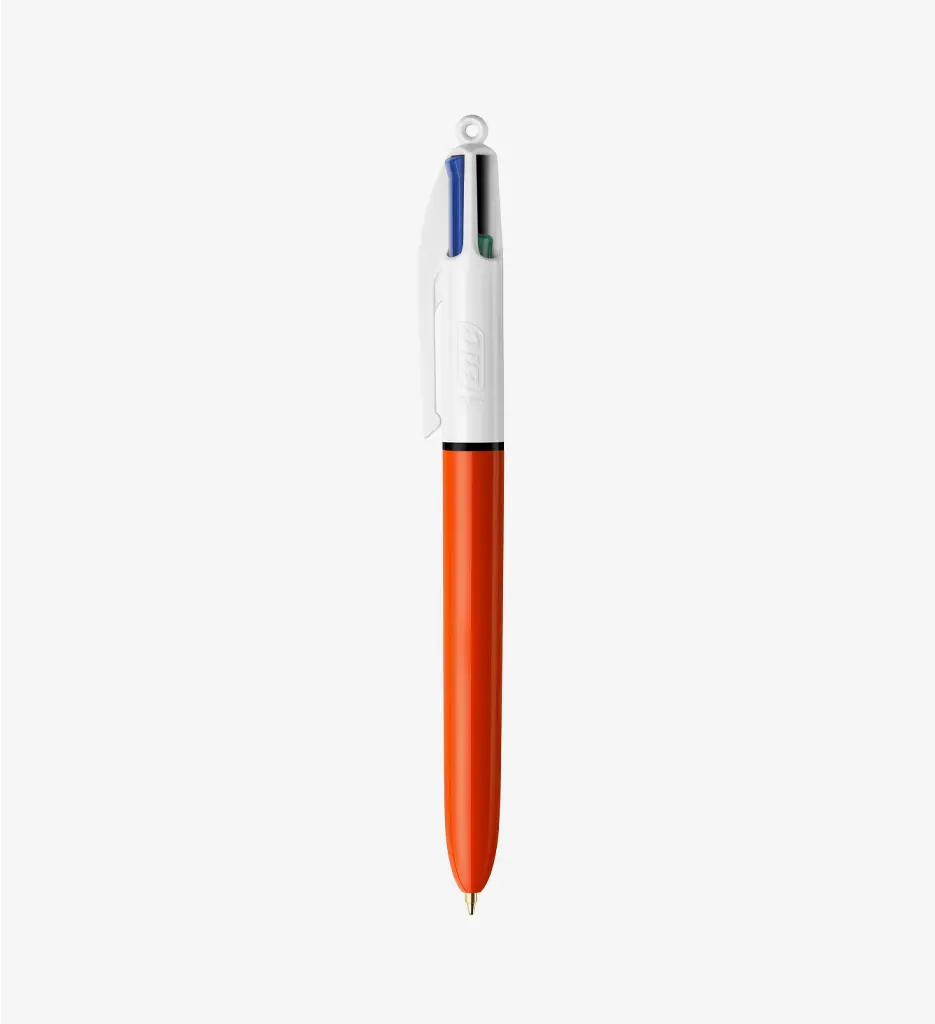 Stylo à bille 4 Couleurs Pointe Fine - BIC