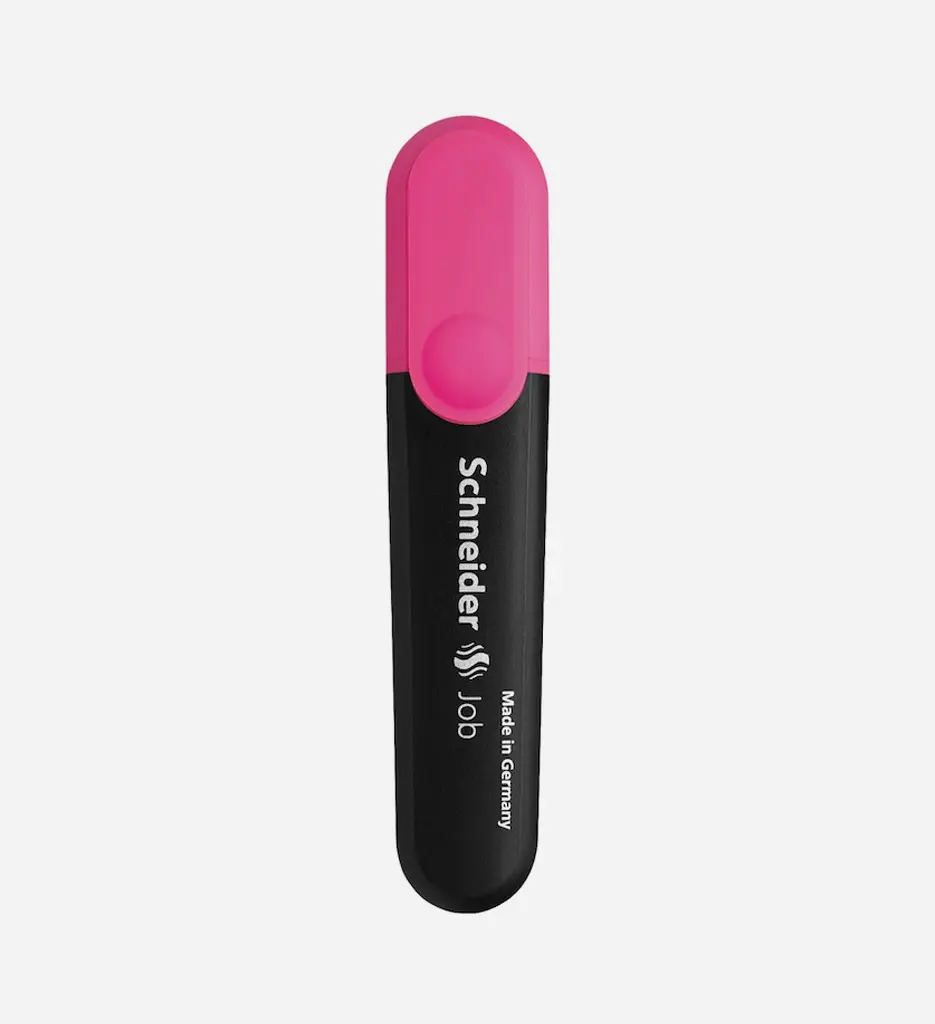 Surligneur Fluo Job 150 Rose - Schneider