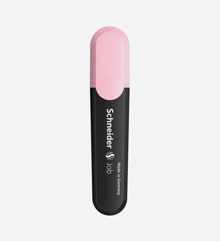 Surligneur Fluo Job 150 Rose Pastel - Schneider