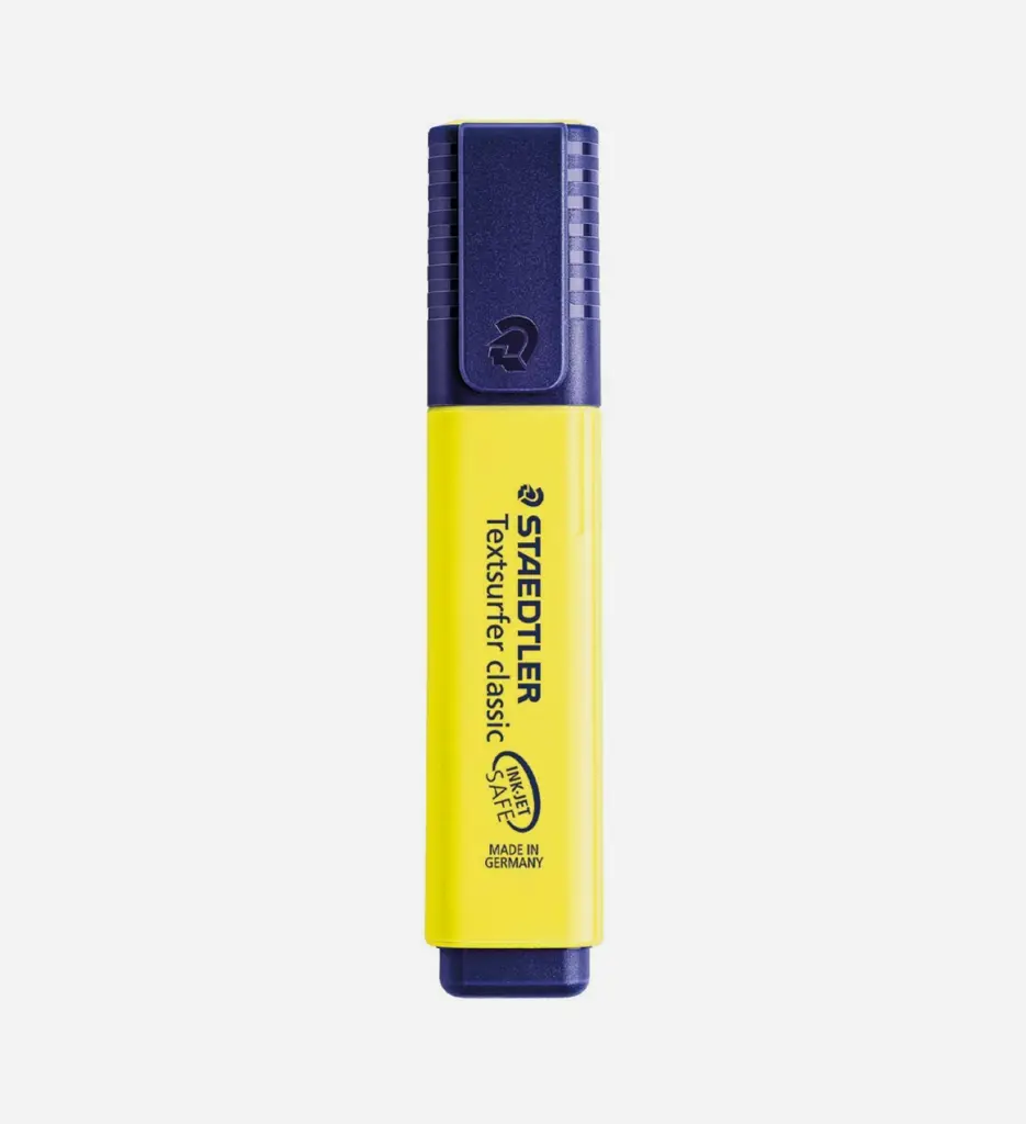 Surligneur Fluo Jaune Ref 364-1 - Staedtler