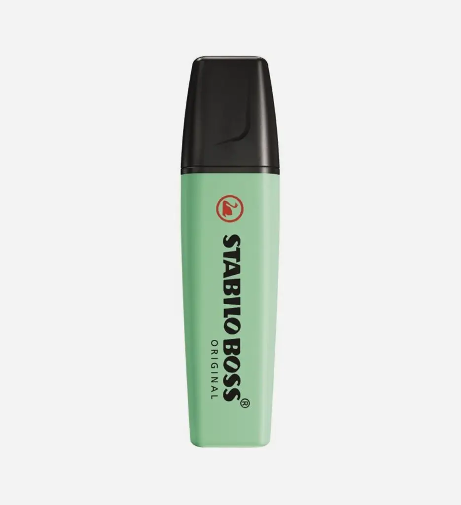 Surligneur Stabilo Boss Pastel 70/116 - Menthe à L'eau
