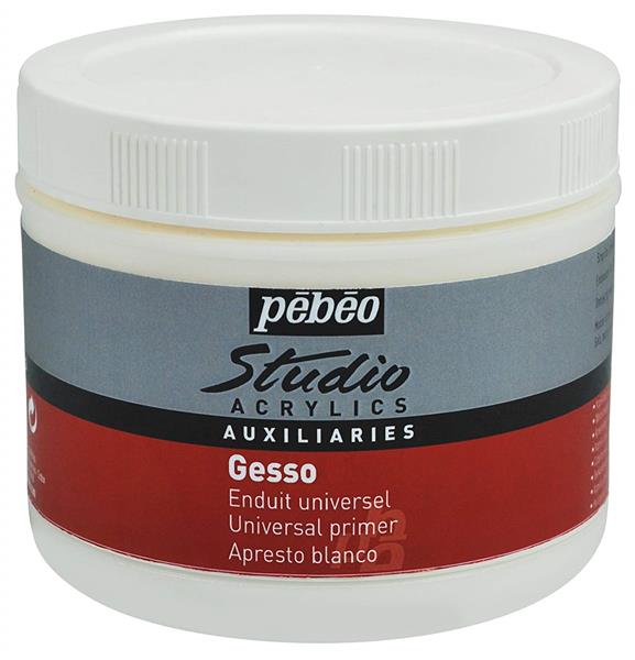 Acrylique Studio Gesso 500ML blanc - PEBEO