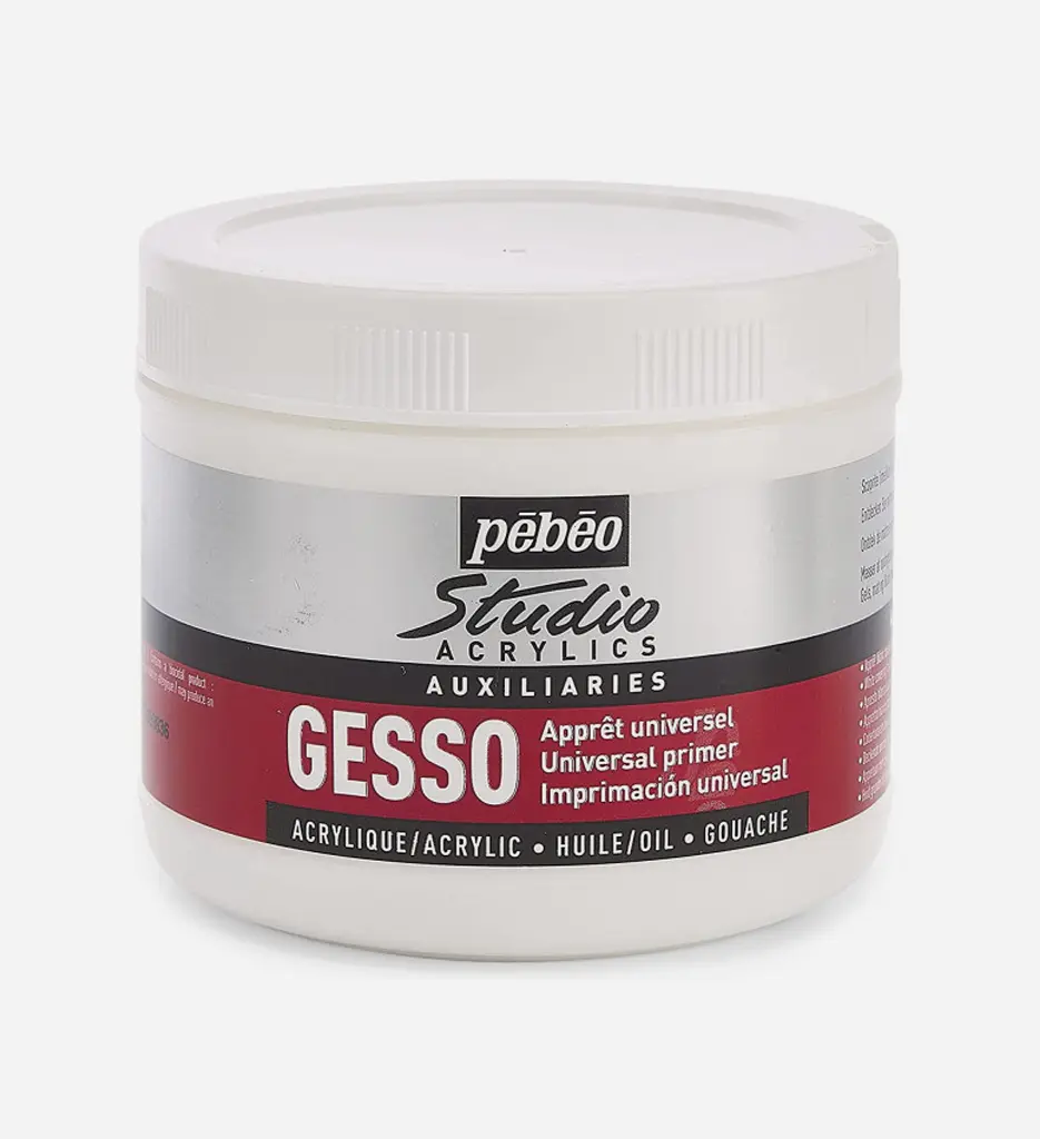 Acrylique Studio Gesso 500Ml blanc - Pébéo