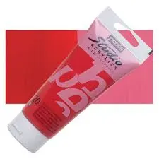 Acrylique Studio High Viscosity 100Ml Ecarlate Quinacridone - Pébéo 