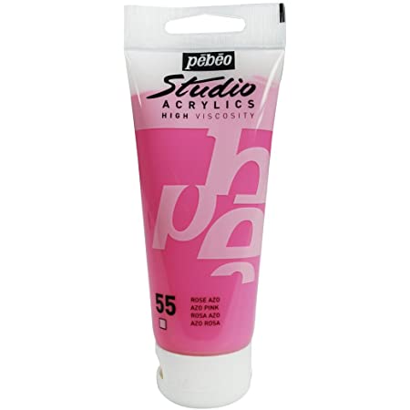 Acrylique Studio High Viscosity 100ML Rose Azo - PEBEO 