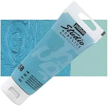 Acrylique Studio High Viscosity 100ML Vert Bleu Iridescent - PEBEO