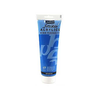 Acrylique Studio High Viscosity 250Ml Cyan Primaire - Pébéo 