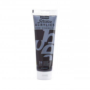 Acrylique Studio High Viscosity 250ML Noir De Mars - PEBEO 