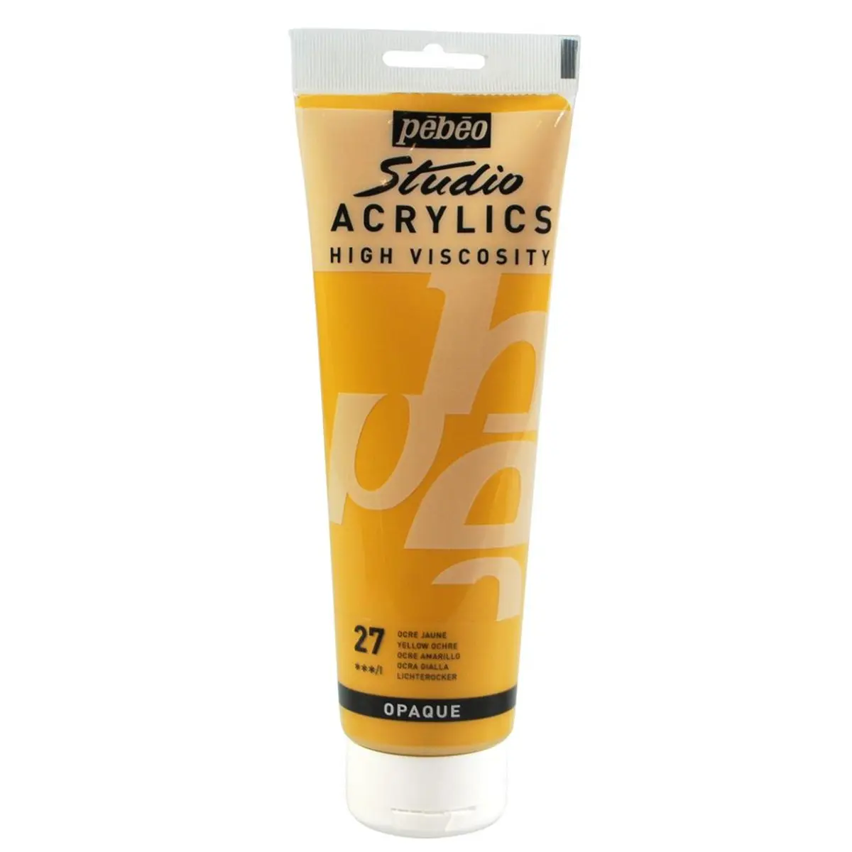 Acrylique Studio High Viscosity 250ML Ocre Jaune - PEBEO 