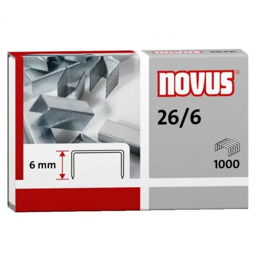 Agrafes Novus 26/6 PQ/1000