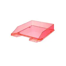 Bac à Courrier Transparent Rouge - Ark