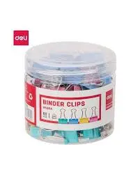 Boite De 60 Pince à Clips 15mm Couleur - Deli
