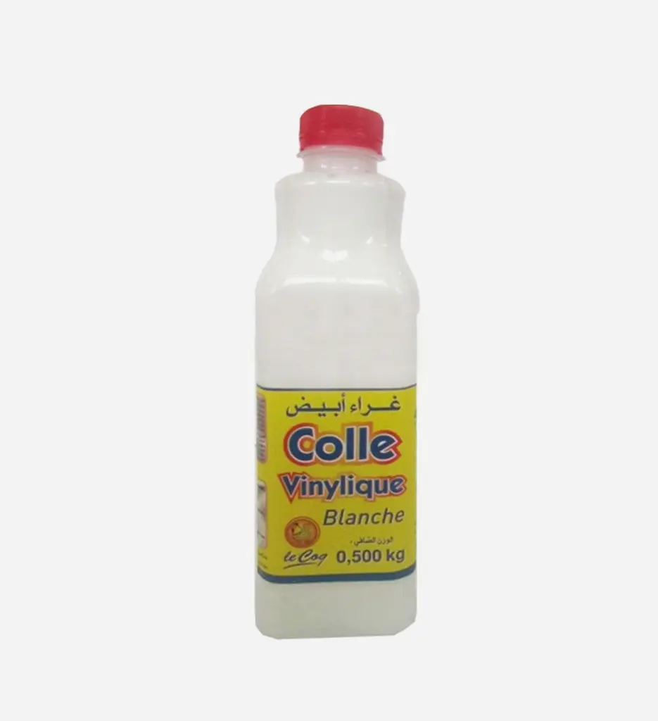 Bouteille 1/2 Litre Colle Blanche - Le Coq