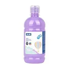 Bouteille Gouache 500ML Violet Pastel - TOY COLOR