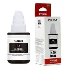 Bouteille d'encre Canon 490 Noir Compatible