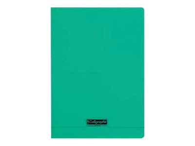 Cahier Piqué 192P 24x32 90Gr PP Vert - Calligraphe
