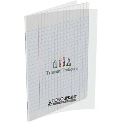 Cahier Piqué 192P 24x32 70Gr PP Vert - Conquérant