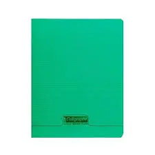 Cahier Piqué 96P A4 90Gr PP Vert - Calligraphe 