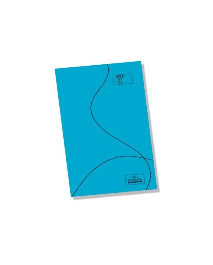 Cahier Piqué BMV 192P 17x22 PP 70Gr Rouge - YAMAMA