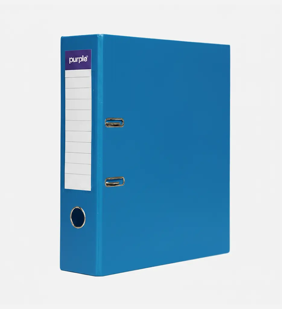 Classeur à Levier Essential D75 Bleu Clair - PURPLE