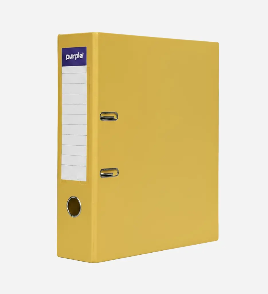 Classeur à Levier Essential D75 Jaune - Purple