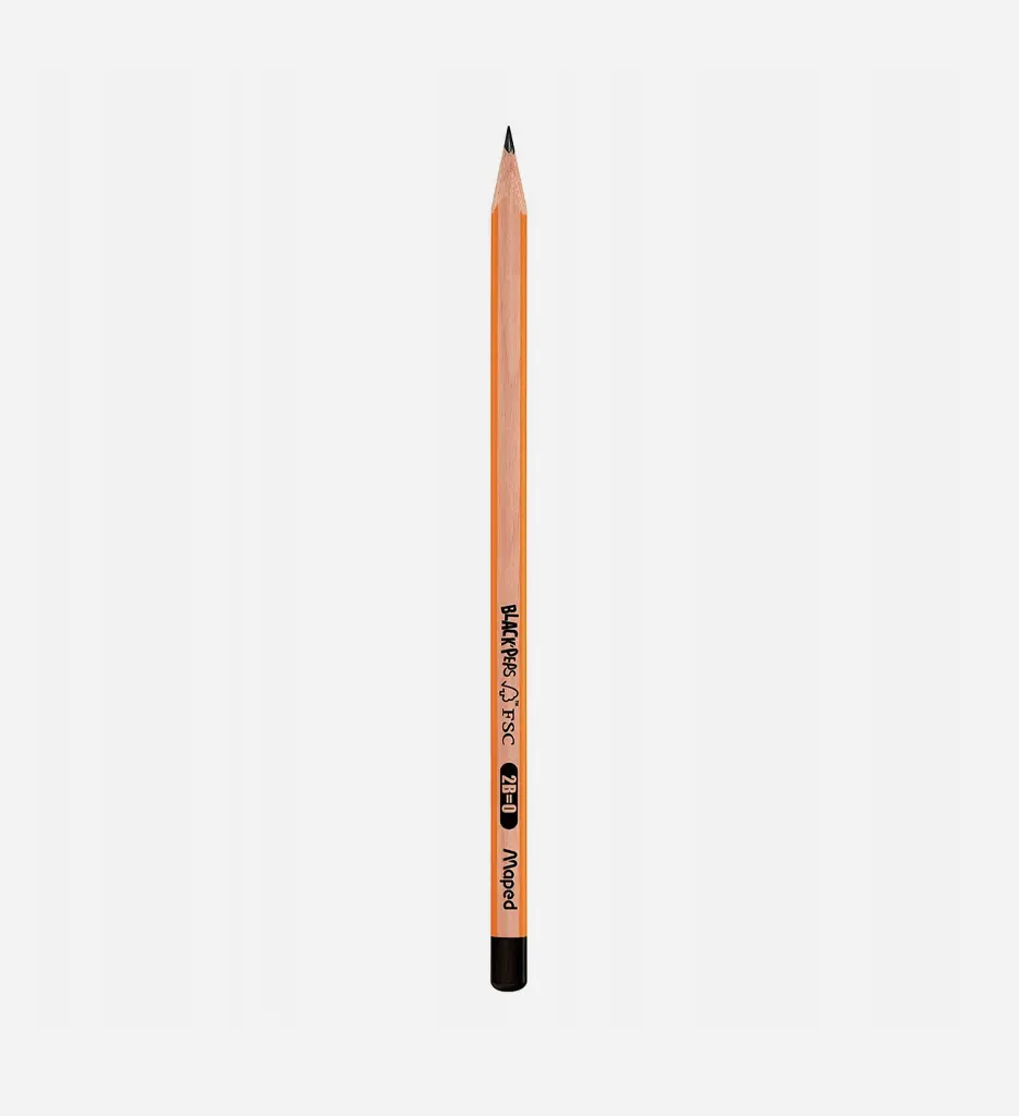 Crayon Noir 2B0 - MAPED 